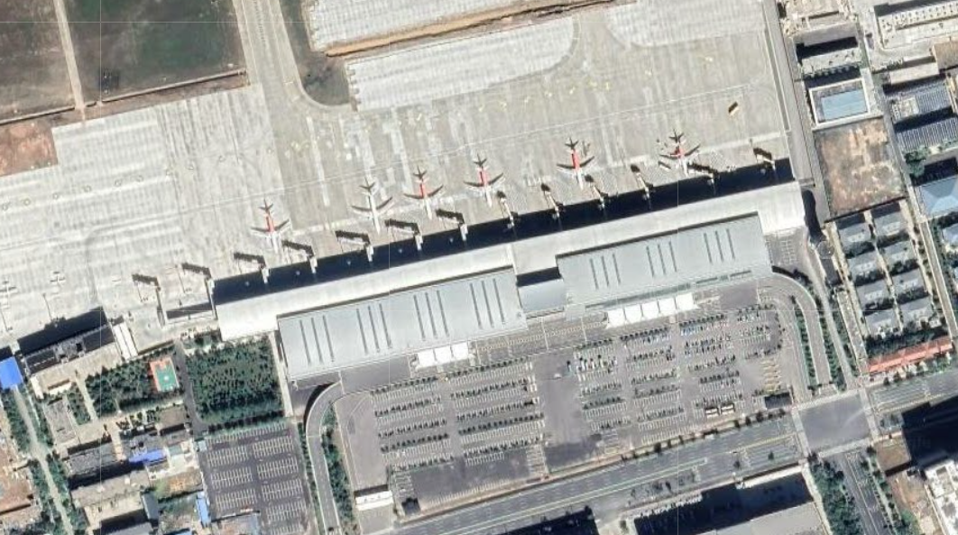 运城张孝机场航站区（左T2右T1）