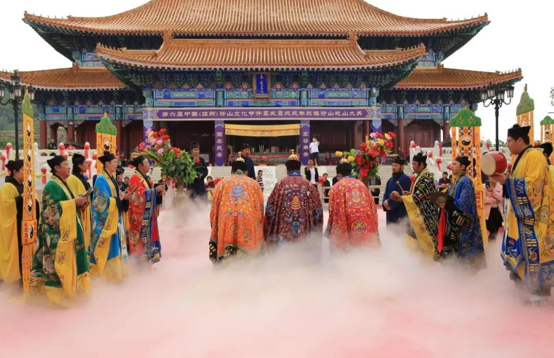 东镇庙祭仪表演