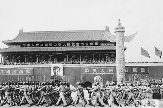 开国大典的天安门