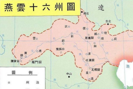 幽云十六州形势