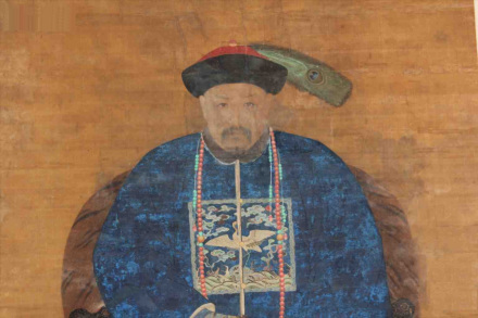 清人绘《李卫像》丰县博物馆藏
