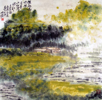 晚雨养吹风一月