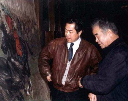 范曾，黄胄