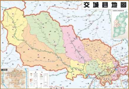 交城县地图