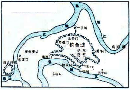 钓鱼城保卫战