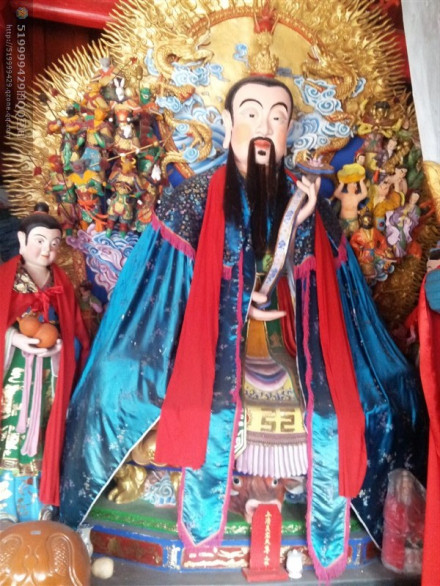 三清观，灵宝天尊