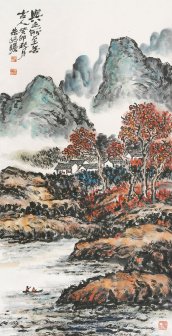 秋水泛舟