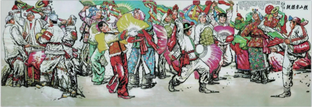 《横山老腰鼓》