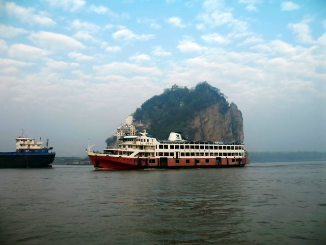 小孤山地形环境