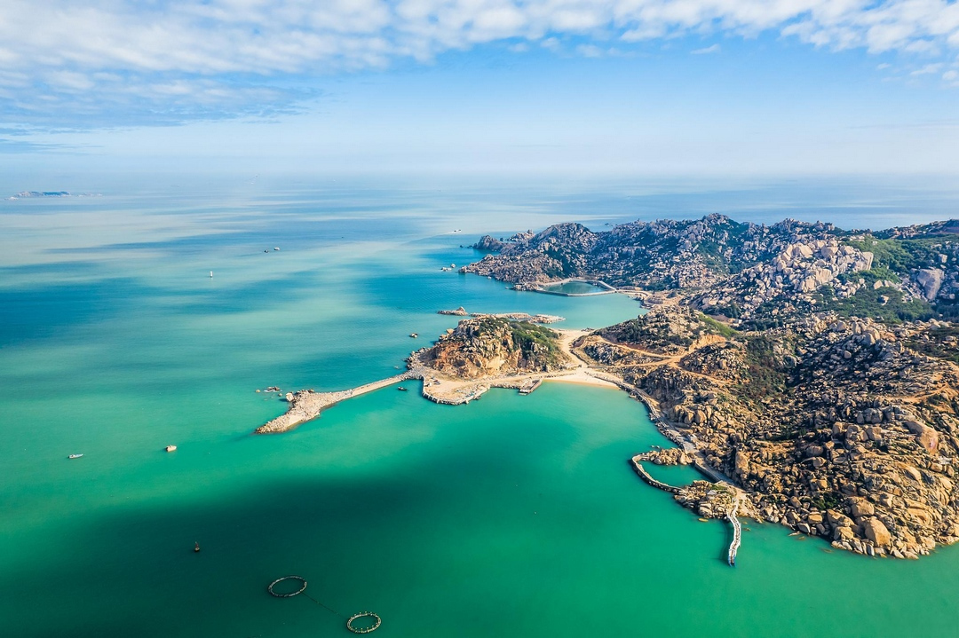 海坛岛东部的台湾海峡