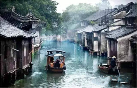 乌镇古镇风景图