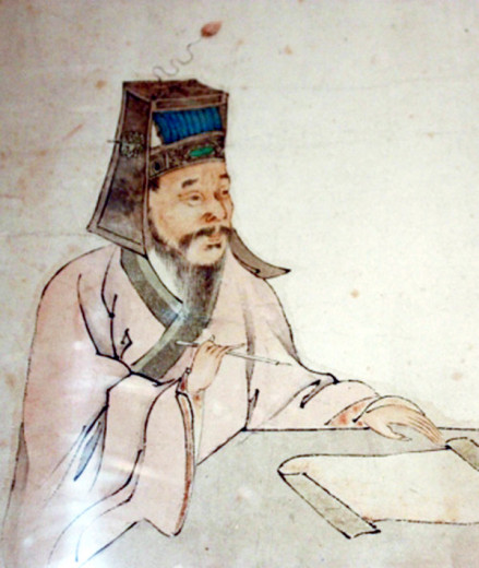 王思任彩像