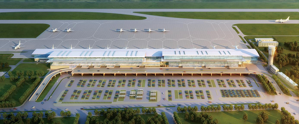 运城张孝机场改扩建工程效果图