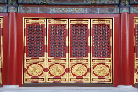 北京故宫 隔扇门