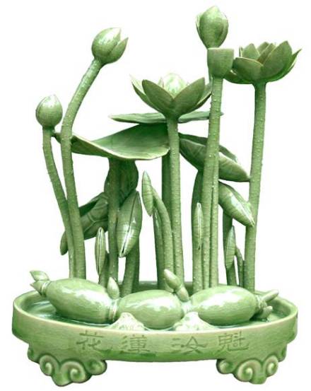 马聚奎作品——魁汝莲花