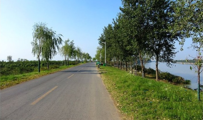 高邮湖西堤