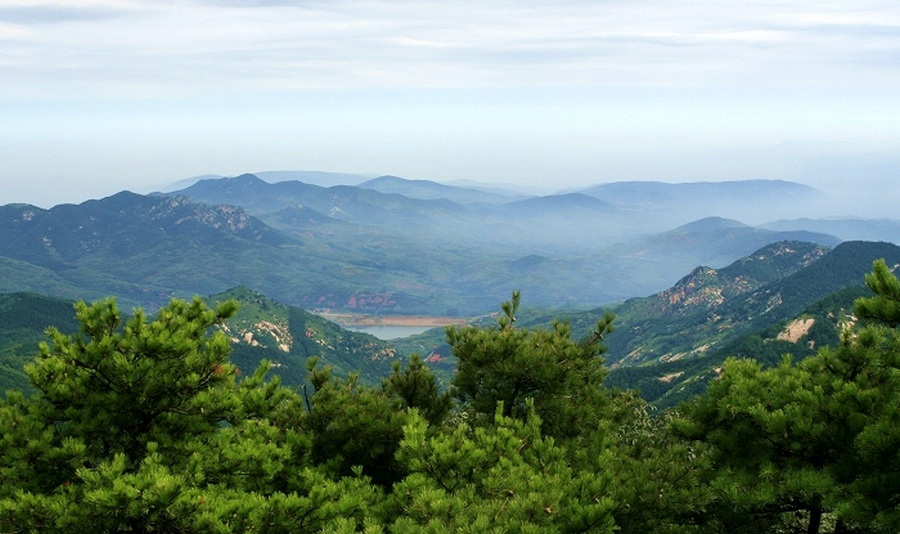 沂山山地地形概貌