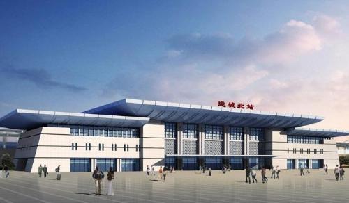 运城北站建筑效果图