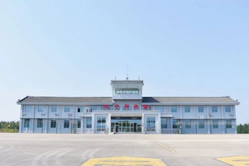 安吉天子湖通用机场大门