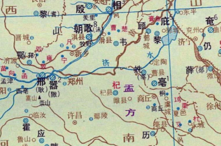 商都亳邑在曹县南二十里