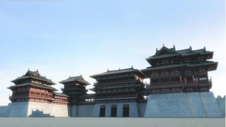 天子三出阙-应天门