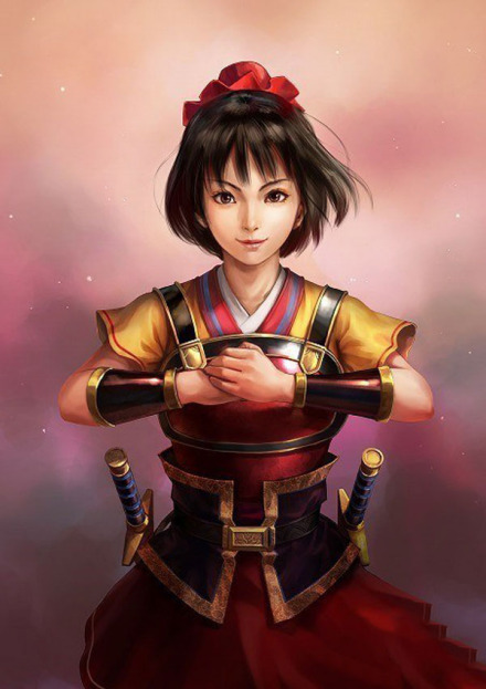 《三国志13威力加强版》荀灌形象 