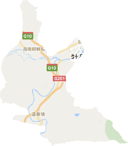 西安区电子地图