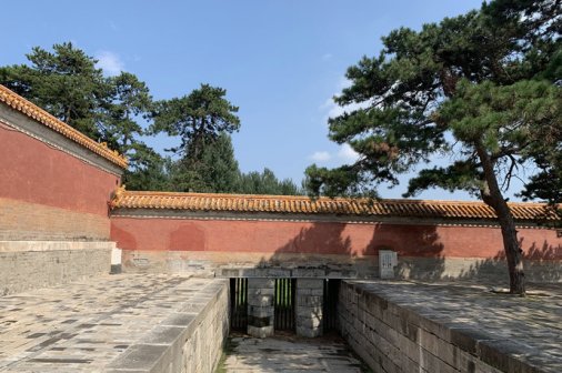 通到围墙外马槽沟玉带河道