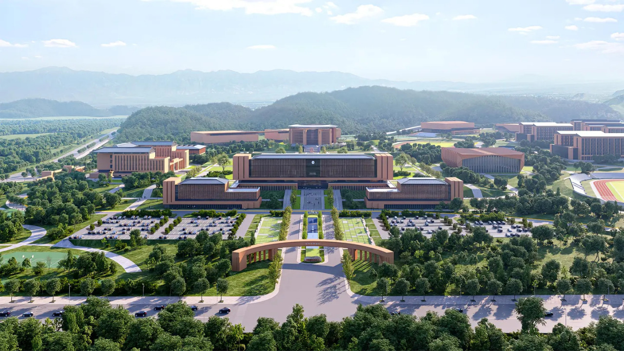 吉林体育学院新校区规划设计图