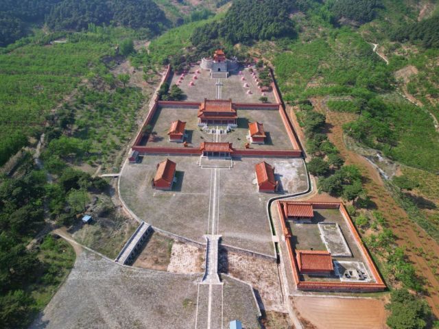 孝东陵全景图
