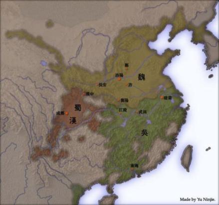 制图六体：三国时的地图