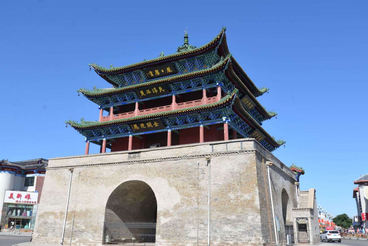 永昌钟鼓楼景观