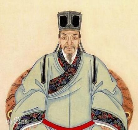 明人绘《胡宗宪五十容像》安徽黄山歙县磻溪方氏族藏
