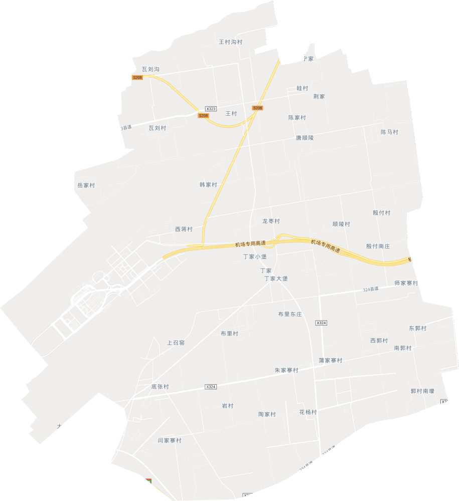 底张街道电子地图