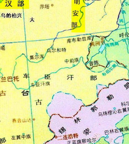 车臣汗部