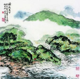 飞流直下