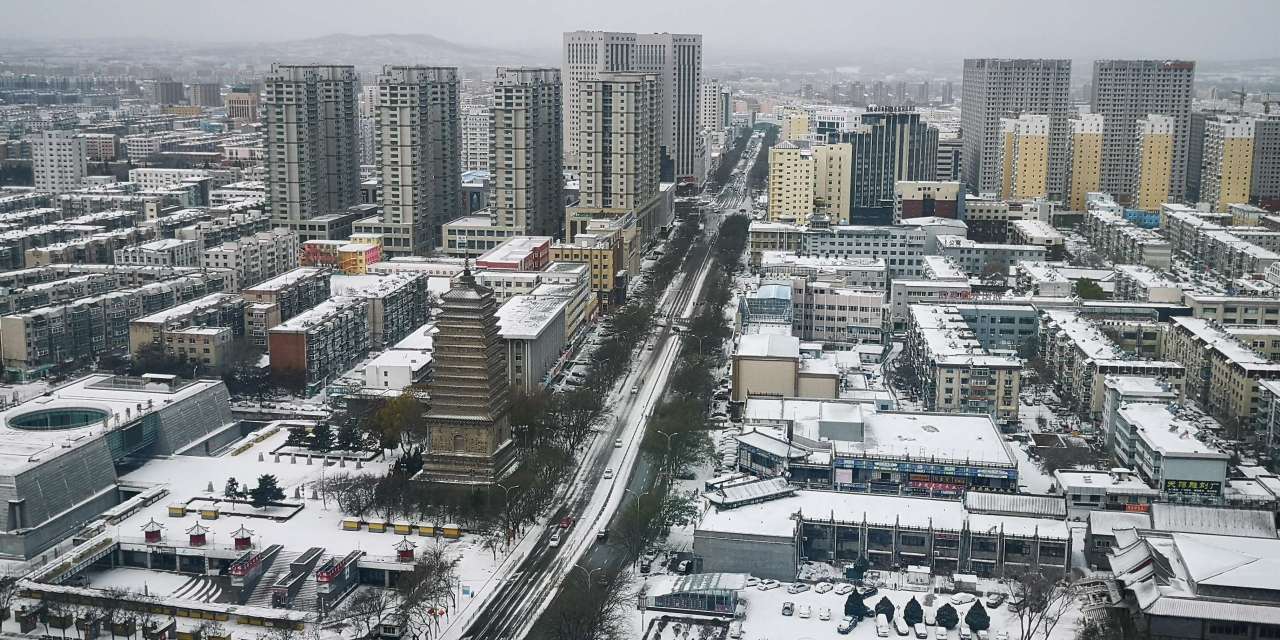 朝阳市新华路两侧