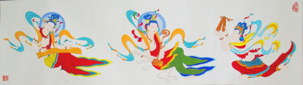 伎乐天女
