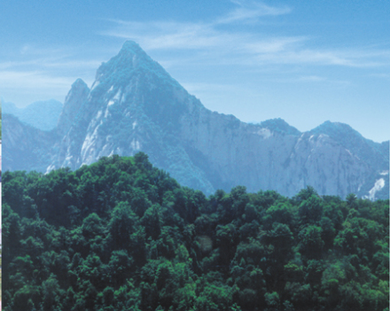 少华山山峰