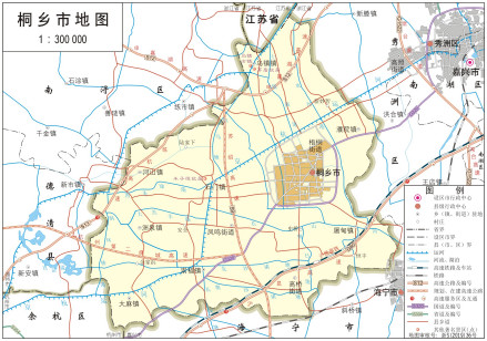  桐乡市地图