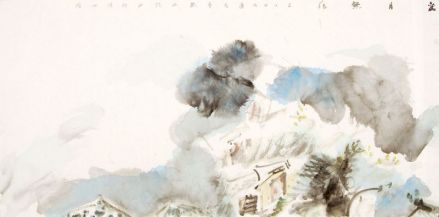 袁振西，国画，岁月无痕2009作