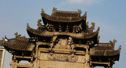 詹宝兄弟牌坊