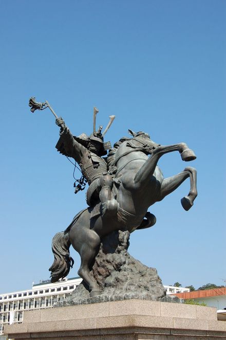 岛津义弘塑像