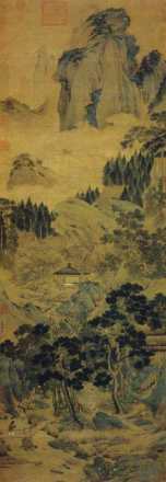 桃村草堂图 