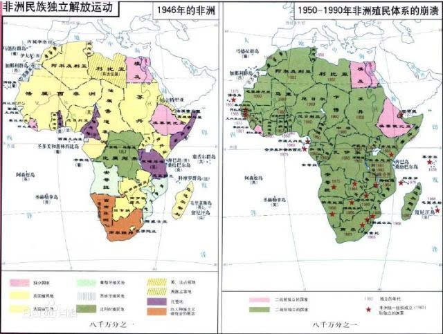 战后非洲民族独立运动