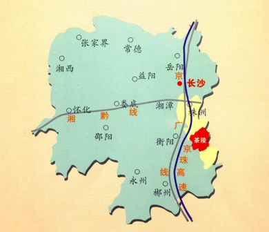 茶陵县地图