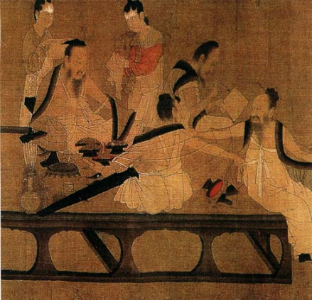 杨子华《北齐校书图》