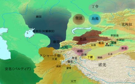 公元1世纪的西域