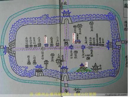 睢州志·睢州城池图