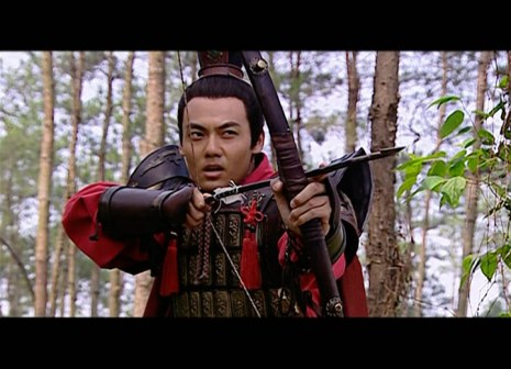 《汉武大帝》中李乐饰演的霍去病